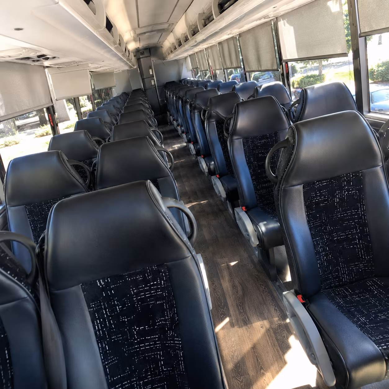 from one cactus league stadium to the next a charter bus turns a multi game day into an actual event