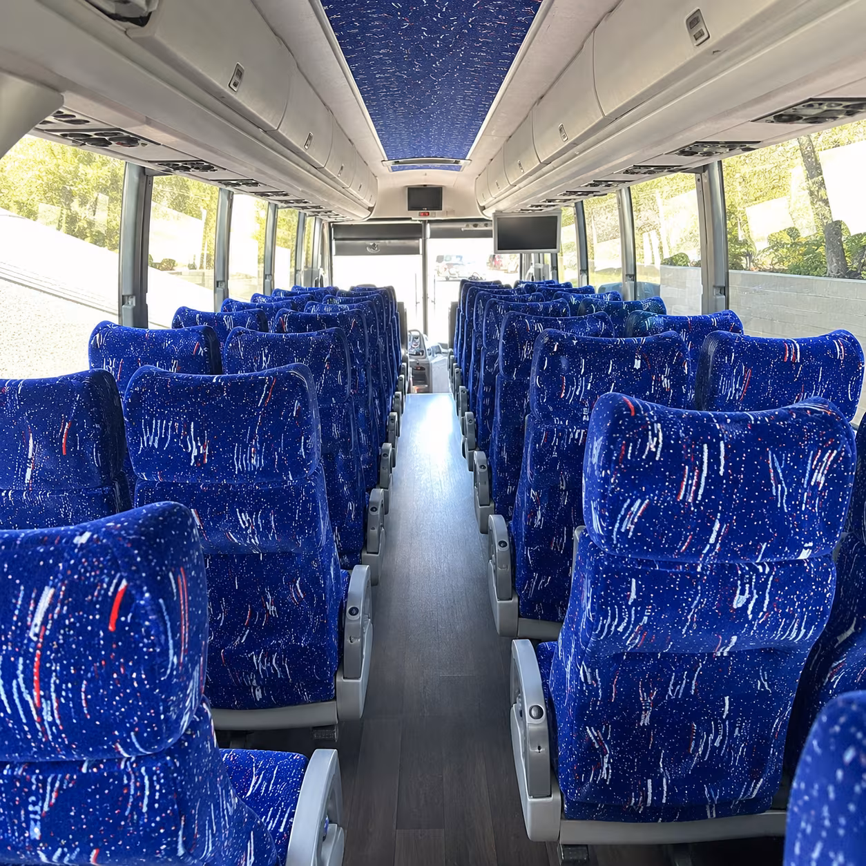 scottsdale charter bus services interior
