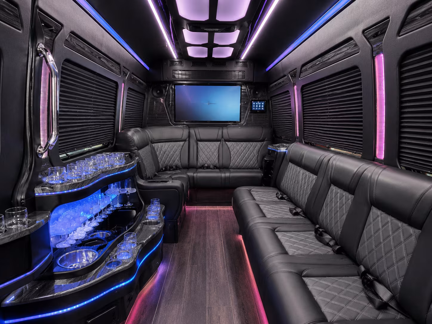 scottsdale sporting event transportation onboard seating